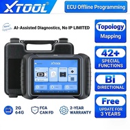 XTOOL D8W D8S Bidirectional OBD2 Scanner All System Diagnostic Topology Mapping ECU Coding 42 Resets