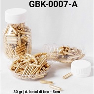 Gbk-0007-a Sprinkles Sprinkle Sprinkel 30 Gram Kaul Meses Emas