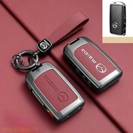 Metal Key Cover Case Remote Key Fob Cover Keychain For Mazda 3 Alexa CX30 CX-30 CX-5 CX5 CX3 CX-3 CX
