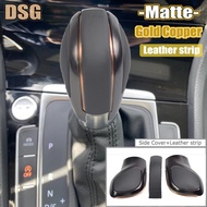 Emblem DSG ABS/Untuk VW Golf 6 7 R GTI Passat B7 B8 CC R20 Jetta MK6 GLI Auto Gear Shift Knob Stick 