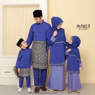 (SET FAMILY) TERKINI SET SEDONDON FAMILY ROYAL BLUE/BAJU SET FAMILY/SET KURUNG MARIA
