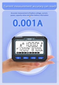 TX21 Coulometer Battery Indicator 50A-100A-350A Digital Voltmeter Ammeter Monitor Tester Penunjuk Ar