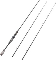 Entsport E Series - Camo Legend 2-Piece 7-Feet Casting Rod 24 Ton Carbon Fiber Baitcasting Fishing R