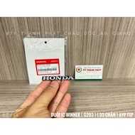 Rear fender sticker Vision 14, 21 genuine Honda 60mm - (piece) 86102K44V00ZA