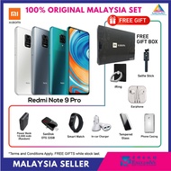 [ READY STOCK ] ORIGINAL XIAOMI REDMI NOTE 9 PRO Smart Phone 128GB + 6GB Qualcomm SM7125 Snapdragon 720G