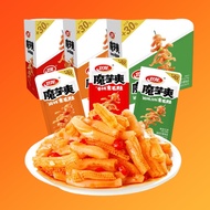 Spicy Strips Soy-Meat Snacks Spicy Konjac Vegetarian Ox Tripe Spot Snacks Spicy Whole Box Wholesale Spicy Weilong 12.2315 Konjac Noodle G