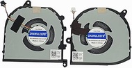 CPU & GPU Cooling Fan for Dell XPS 15 9570 7590 XPS15-9570 Precision 5540 Series Laptop DFS501105PR0