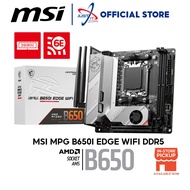 MSI MPG B650I EDGE WIFI DDR5 AM5 GAMING MOTHERBOARD COMBO RYZEN 5 7500F / 7600 / 7700 / 7700X / RYZE