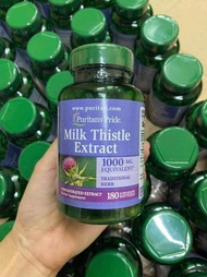 Thải tăng cường chức năng gan Milk Thistle Extract 1000mg 180 viên Puritans Pride