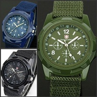 Men Fashion Nylon Braided Strap watch Gemius swiss watch Sea Land Air Sports Military watch 4.23