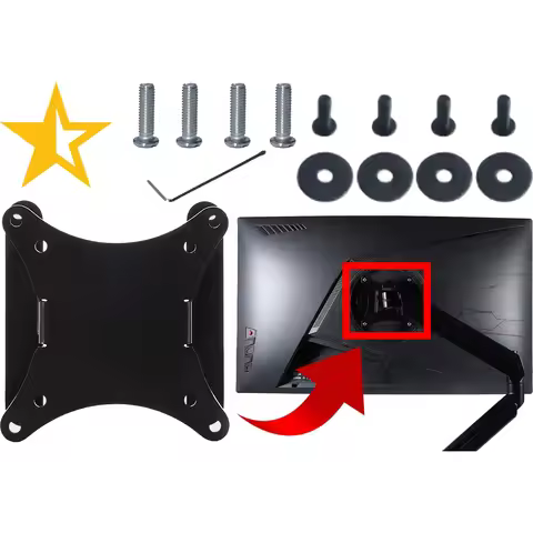VESA Mount Adapter for ASUS ProArt TUF Gaming ROG XG27ACMEG-W XG27ACMG VG32UQA1A Monitor Bracket Mou