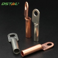DT-10 DT-16 DT-25 DT-35 DT-50 Wire Terminal Copper Crimp Splice Silver Tin Plated Block Bare Bolt Ho