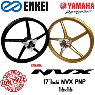 ENKEI SPORT RIM NVX155 YAMAHA SP522 NVX 17 INCHI 1.6X1.6 17" INCH PNP NVX 155 5 KAKI SP 522 MAGIC BO