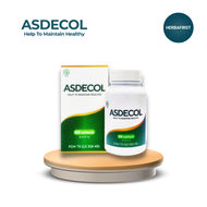 ASDECOL - 60 Kapsul / Harbal Asam Urat / Diabetes / Kolesterol