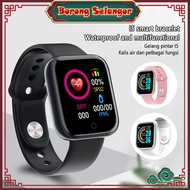 🔥【ready stock】🔥 New I5 Smart Watch Pedometer  Heart Rate Blood Pressure Fitness tracker bluetooth Sm