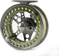 ANGLER DREAM EX-ALC Fly Reel 3/4 5/6 7/8 9/10WT CNC Machined Aluminum Fly Fishing Reels Silver / Gun