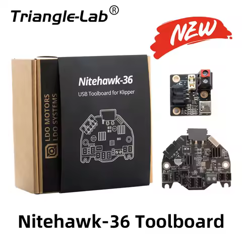 Trianglelab NEW Nitehawk LDO Toolboard Featuring RP2040 MCU TMC2209 Drive ADXL345 Accelerometer and