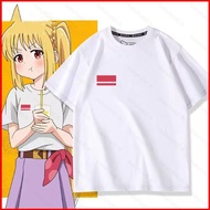 Bocchi The Rock Summer T-Shirt - Short Sleeve Cosplay Design Featuring Gotoh Hitori & Ijichi Nijika