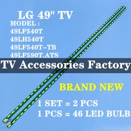 NEW 2 PCS 49LF540T 49LH540T 49LF540T-TB 49LF590T.ATS LG 49" LED TV Backlight (100% New)
