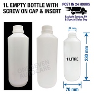 HDPE Plastic Water Bottle & Jerry Can 1LITRE
