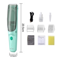 Baby Hair Clipper Electric Vacuum Automatic Kids Hair Trimmer Protable USB Rechargeable Mute Hair Cu