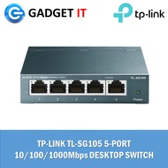 TP-LINK TL-SG105 5-PORT 10 / 100 / 1000Mbps DESKTOP SWITCH (NS-TPL-SG105)