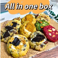 Mini Soft Cookies Box Kotak Eksklusif Biskut Mini Lembut(All in box of 12pcs 35g-40g) Less Sugar Pre