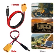 Kellnny 14AWG Power Cable XT90 to 5521 with 5 5 x 2 1 mm Male End for Charging Service and Power Con