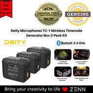 Deity Microphones TC-1 Wireless Timecode  Generator Box 3-Pack Kit