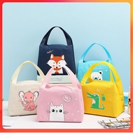 Lunch Bag Waterproof Stundent Lunch Box Bags Cartoon Picnic Bag Leisure Tote Bag For Women Kids Thermal Insulated
