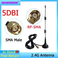 2.4Ghz Wifi Antenna SMA Male FEMALE RP-SMA 5dbi 2.4G IOT antena