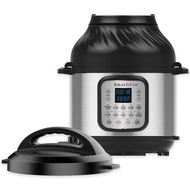 Instant Pot Duo Crisp + Air Fryer (8.0L) Electric Pressure Cooker 11-in-1 Multi Cooker 1500W Silver