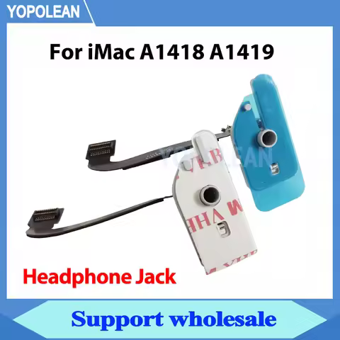 Original Audio Socket Connector Board For iMac 27" A1419 21.5" A1418 Headphone Jack Audio Connector 