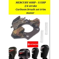 MERCURY 60HP-115HP 2/4 STROKE CARBOON BRUSH SET TRIM MOTOR # 2 /4 STROKE OUTBOARD ENGINE PART