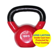 RCL 6KG Vinyl Coated Cast Iron Kettlebell KB7060 for Sport Gym Fitness Exercise Dumbbell Dumbell Wei