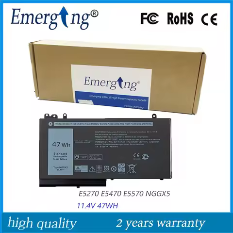 Emerging Laptop Battery for Dell Latitude E5250 E5270 E5470 M3510 E5570 NGGX5 JY8D6 W9FNJ RDRH911.4V