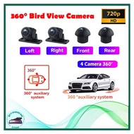 QCY SZ720P/2053/1005 360 Panoramic Camera 3D AHD Rear/Front/Left/Right 360 Bird View Camera