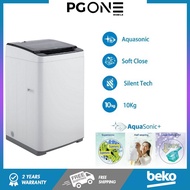 BEKO 10KG Top Load Non-Inverter Washing Machine White (O) BTU1008W