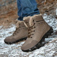 Waterproof Winter Cotton Shoes Winter Warm Men'S Cotton Boots Outdoor Snow Boots ZVGM IAO4