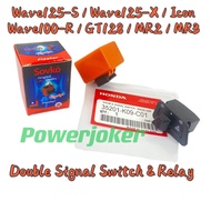 Icon/Dash 110 V1/Wave100 R/Wave 125 S/Wave125 X/MR2/MR3/GT 128/Wave 100 R Double Signal Switch Handl