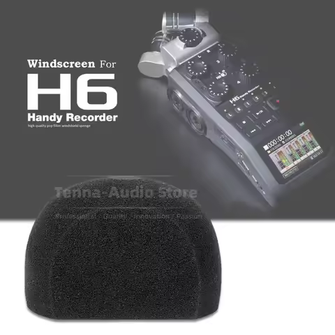 Windscreen Parts For Zoom H 6 H6 XYH-6 Accessories Windproof Handy Recorder Windshield Microphone Fo