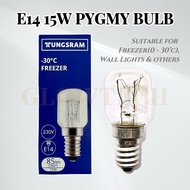 TUNGSRAM E14 15W Pygmy Bulb WarmWhite Refrigerator Bulb Freezer Bulb Multi-Purposes