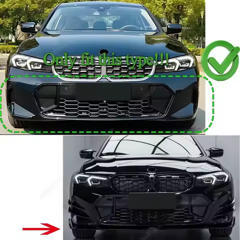 For BMW 3 Series G20 G21 M-Sport 320i 325i 330i 320d M340i LCI 2022-2025+ Front Bumper Splitter Lip 