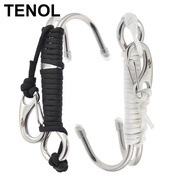 [TENOL] Drift Hook Reef Drift Hook Spiral Coil Lanyard Double Dual With Line 1 Set
