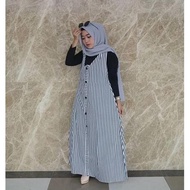 Busana Muslim Wanita Gamis Cewek Dress Muslim Kekinian Remaja REALPICT