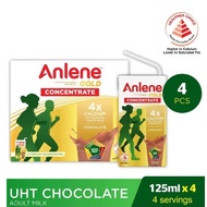Anlene Gold Concentrate Chocolate UHT Milk (4 x 125ml)