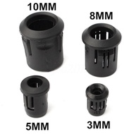 25/50pcs Black Plastic Lamp LED Diode Holder 3mm 5mm 8mm 10mm Black Clip Bezel Socket Mount LED Dio
