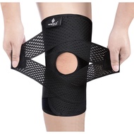 NEENCA Professional Knee Brace with Side Stabilizers MedicalKnee Black