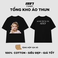 Basic ADLV 100% soft cotton t-shirt with cute makeup baby t-shirt bigsize ADLV073