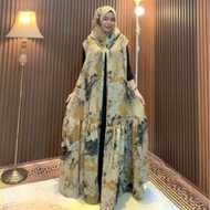 LOKAL Available Lovita zipper hijab with local motif brand, Lovita vest hijab, Lovita zipper hijab v